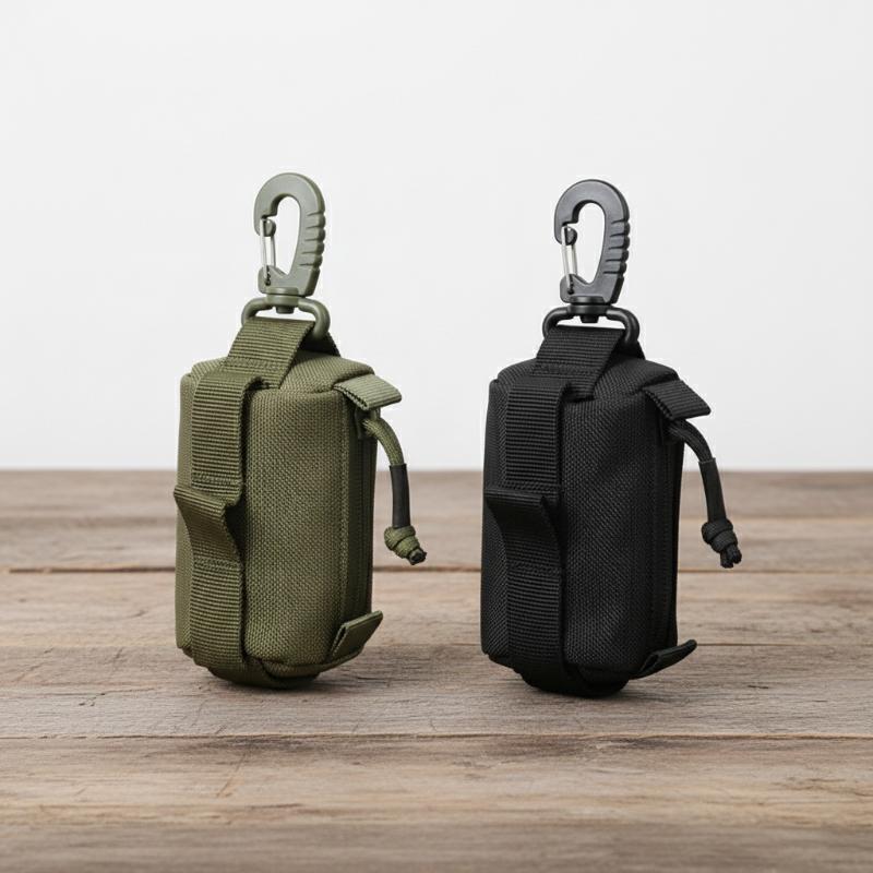 Edc Carry Pocket - Outdoor EDC-tasje, sleutelkaarthouder met ritssluiting, kleine