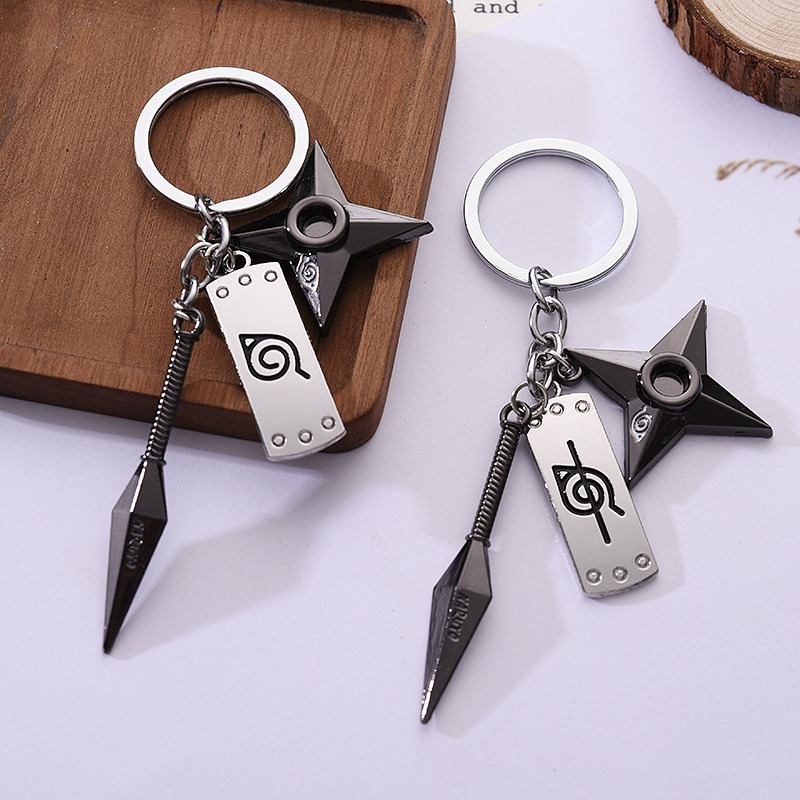 Carabiner Keychain - Bandai Anime Naruto sleutelhanger autosleutel tas
