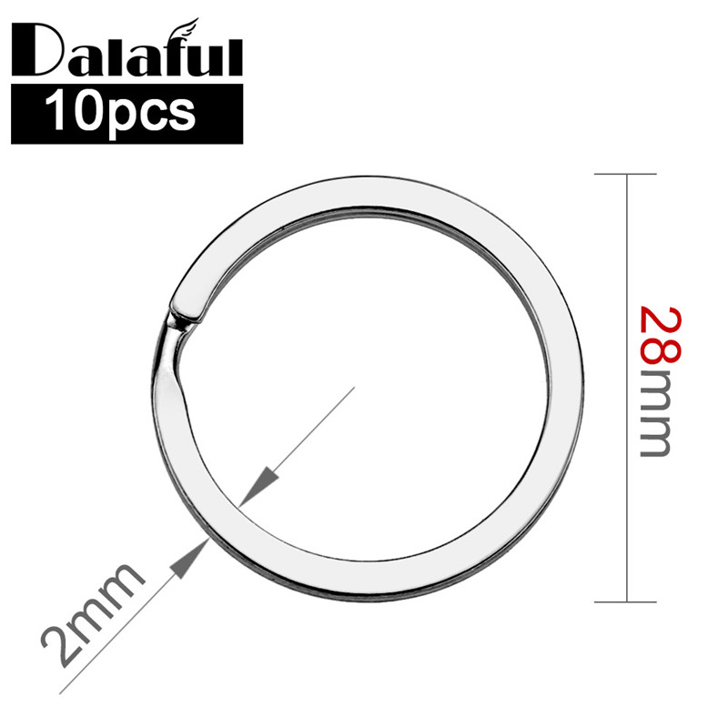 Compass Keychain Mini - 10 Pcs 28 Mm Sleutelhanger Split