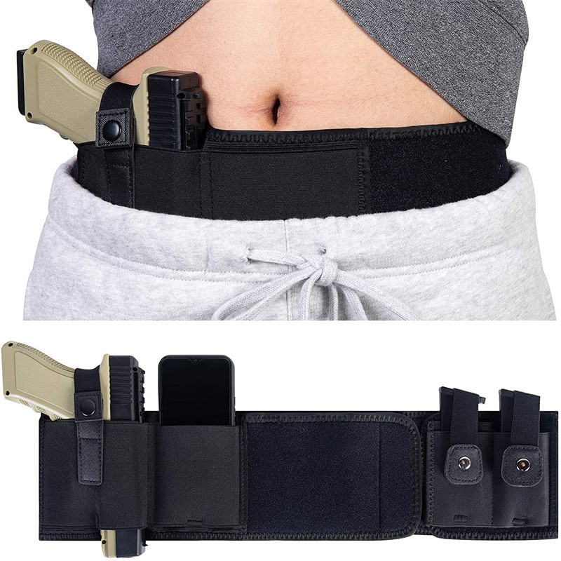 Edc Concealed Carry Holster - Buikband Gun Holster Verborgen Carry Tailleband