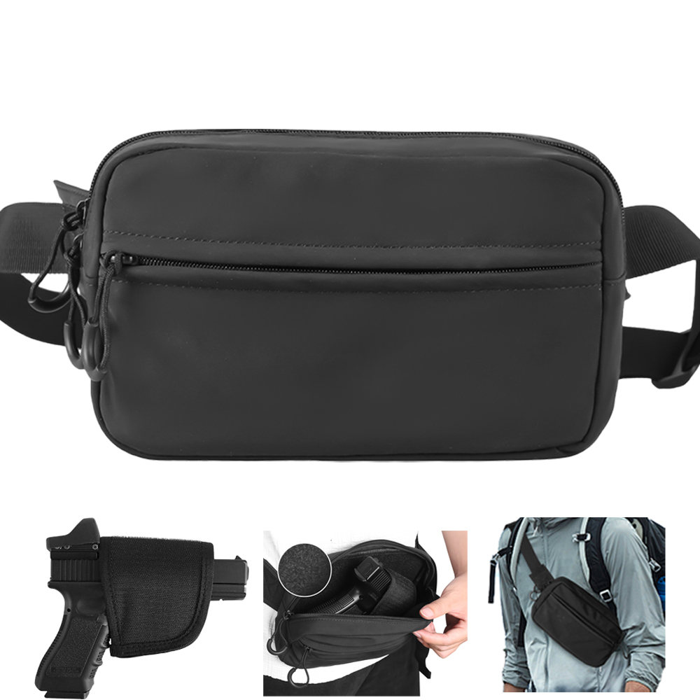 Edc Concealed Carry Holster - Tactische Crossbody Tas Pistool Heuptas Verborgen