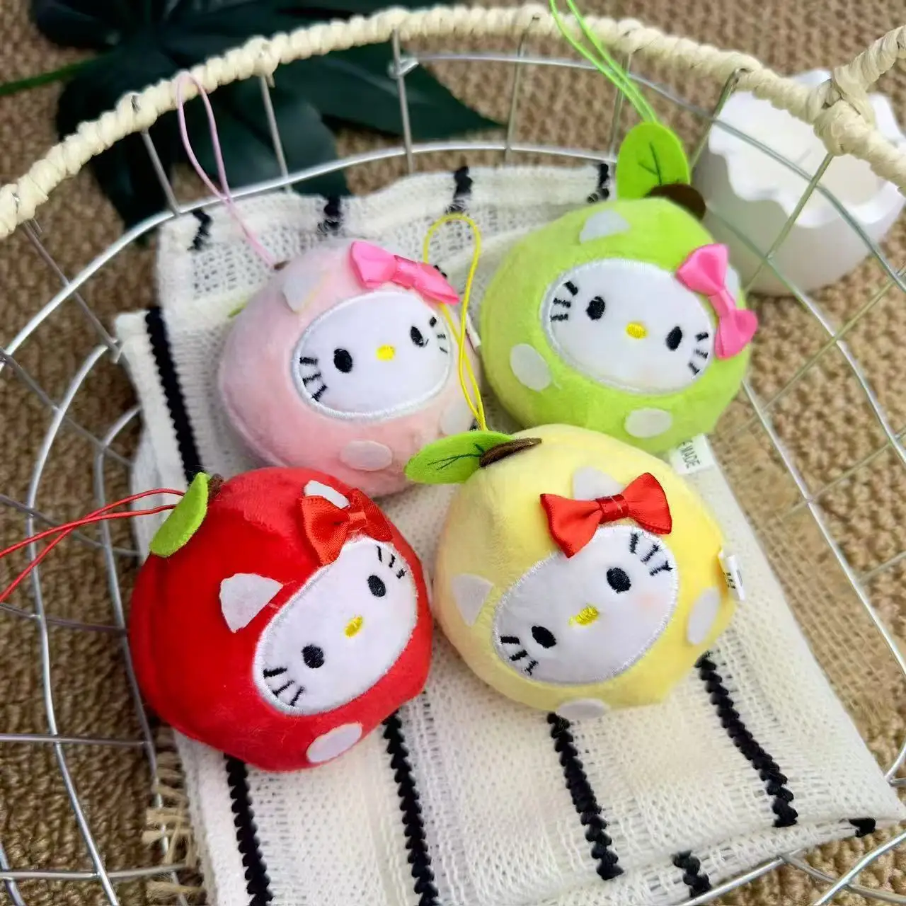Carabiner Keychain - Anime My Melody Hello Kitty Pluche