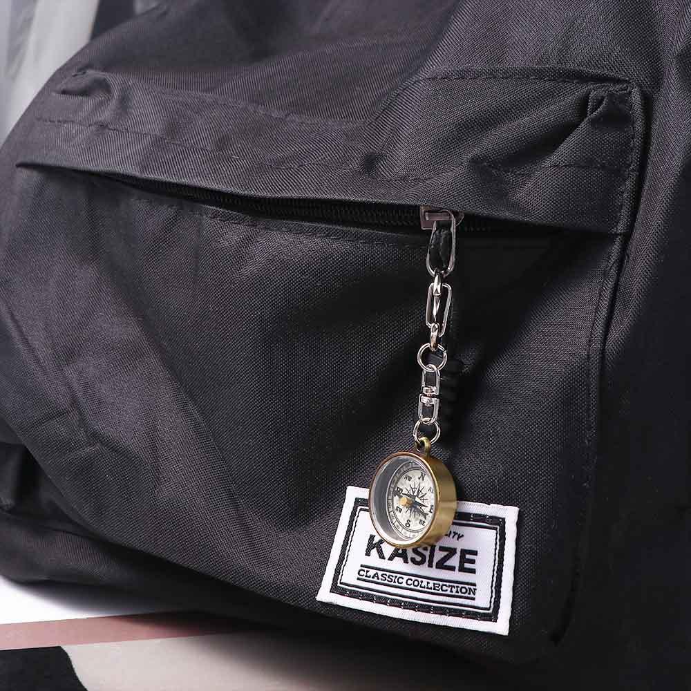 Goudkleurige navigatiehulpmidd - Compass Keychain Mini recensie en prijs
