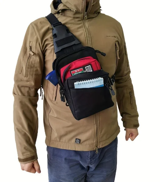 Tactische Schoudertas voor Ver - Edc Concealed Carry Sling Bag recensie en prijs
