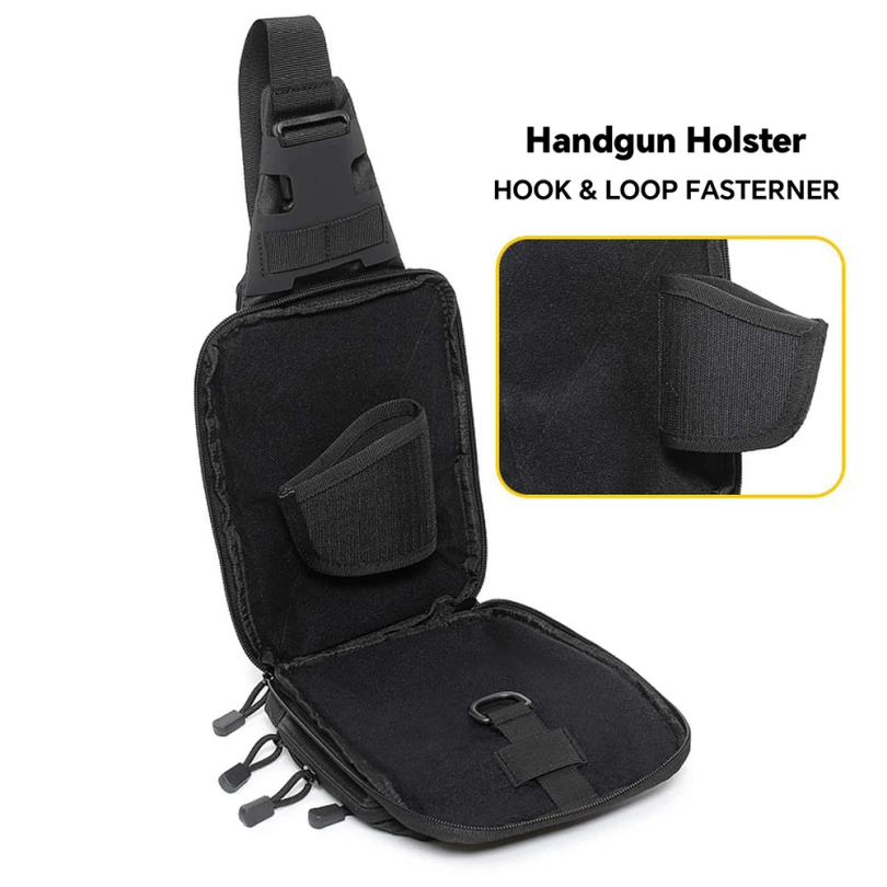 Tactische schoudertas voor ver - Edc Concealed Carry Sling Bag recensie en prijs