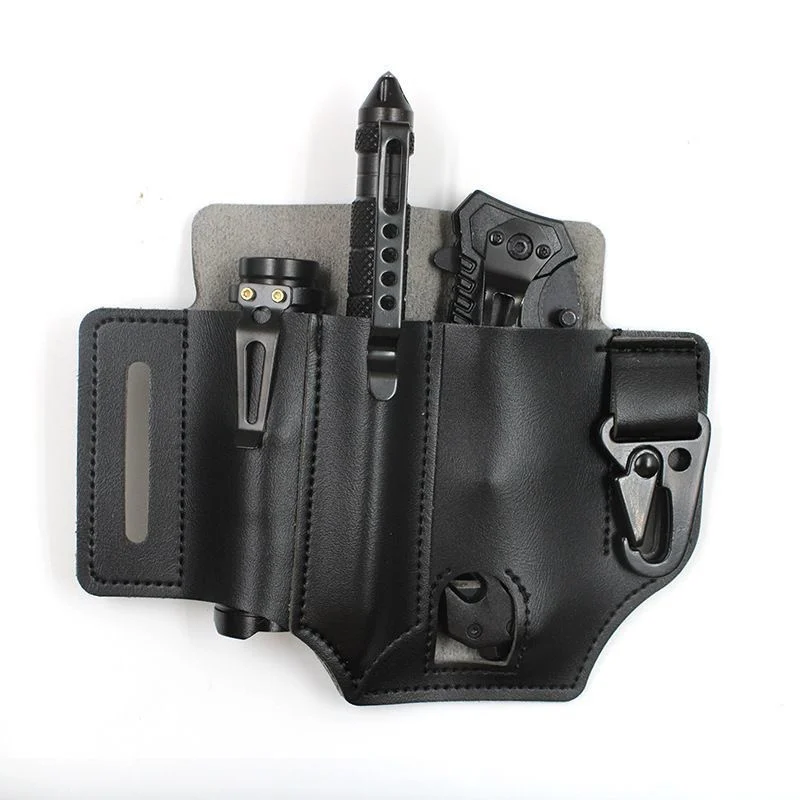 Koeienhuid Taille Hanger Draag - Leather Edc. Carry Pouch recensie en prijs