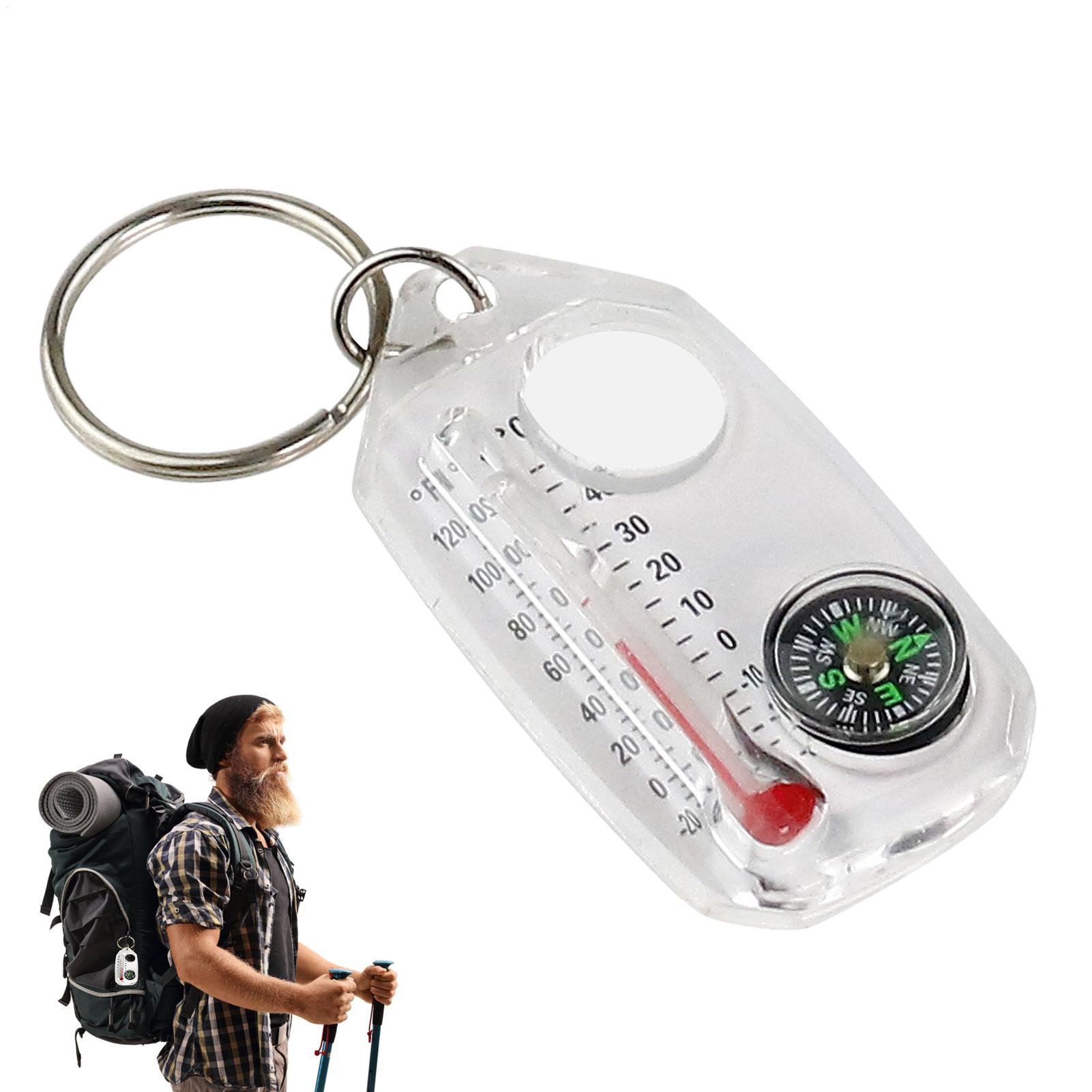 Klein sleutelhangerkompas, dra - Compass Keychain Mini recensie en prijs
