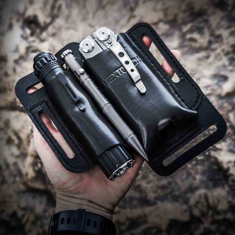 1 stuk. Leren EDC-etui voor za - Leather Edc. Carry Pouch recensie en prijs