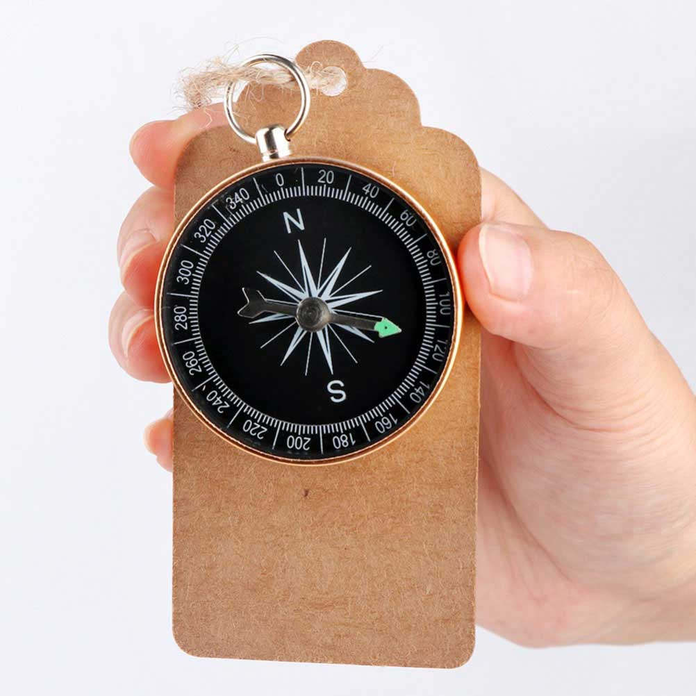 6 stuks stijlvolle metalen kom - Compass Keychain Mini recensie en prijs