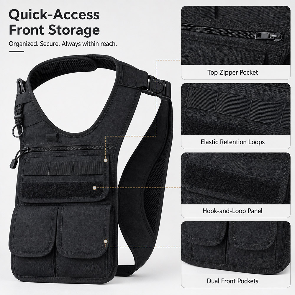 Tactische verborgen onderarm g - Edc Concealed Carry Sling Bag recensie en prijs
