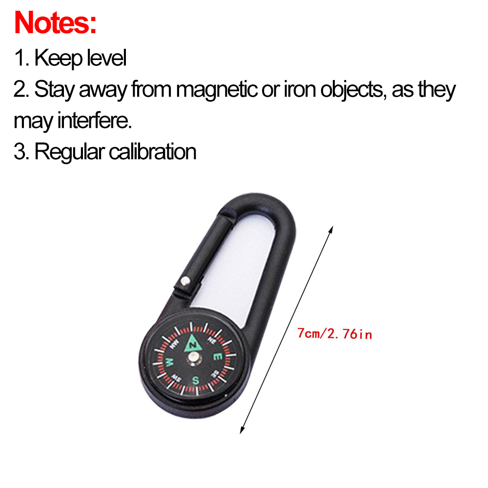 Mini Outdoor Kompas Karabijnha - Compass Keychain Mini recensie en prijs