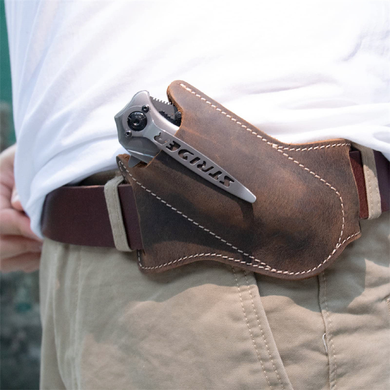 EDC Outdoor Survival Tool Pouc - Leather Edc. Carry Pouch recensie en prijs