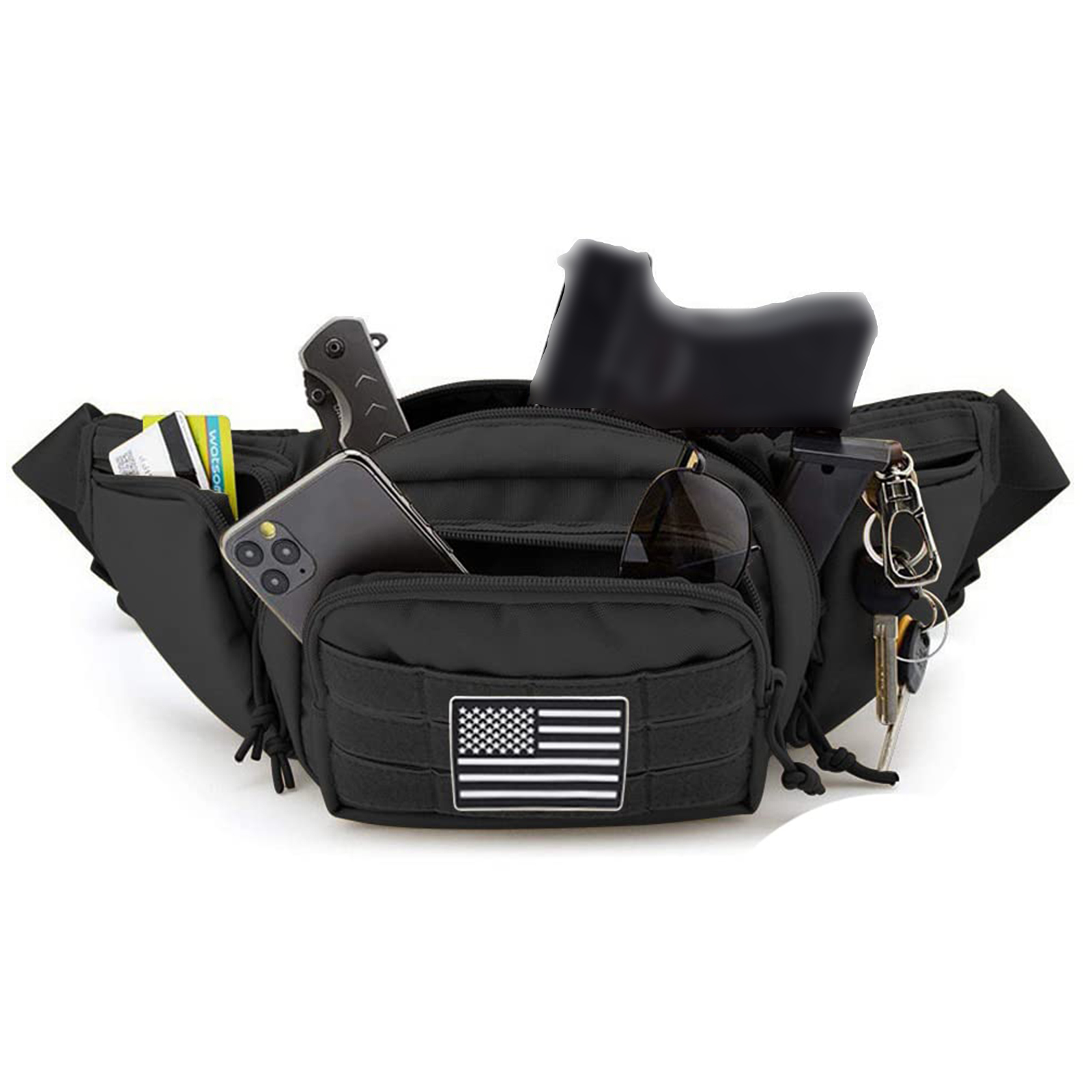 Tactische heuptas pistoolholst - Edc Concealed Carry Holster recensie en prijs