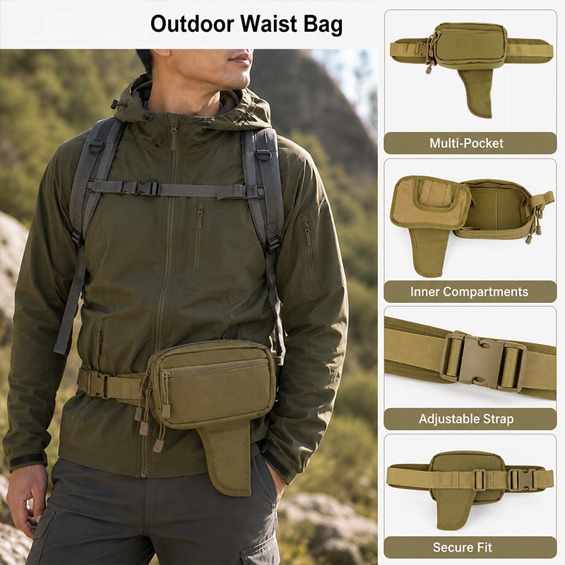 Multifunctionele heuptas Nylon - Edc Concealed Carry Holster recensie en prijs