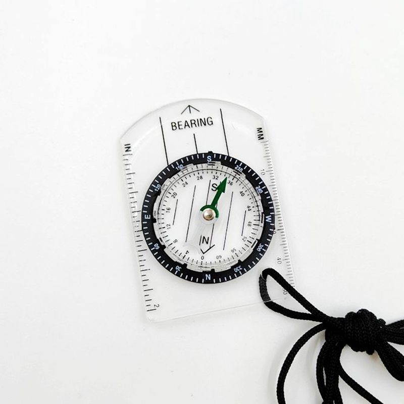 1 stuk nieuw mini-kompas van a - Compass Keychain Mini recensie en prijs
